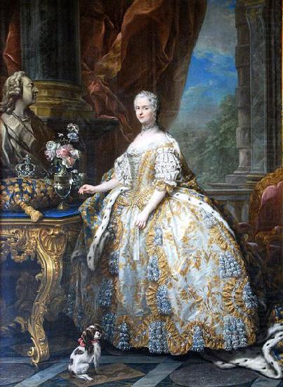 Marie Leczinska, Reine de France, unknow artist